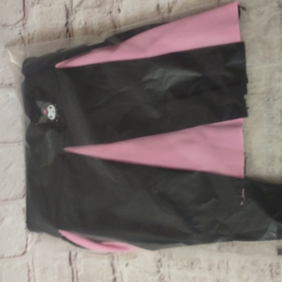 Kuromi Contrast Skirted Swim Bottoms Cosplay Cheerleader Sanrio Skort Large - Picture 9 of 10